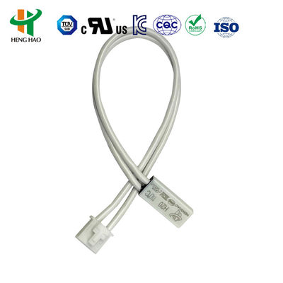 KSD9700 Termostato a fusibile termico a ripristino automatico con intervallo di temperatura da 0 a 250 °C e custodia di bakelite per applicazioni normalmente chiuse o normalmente aperte