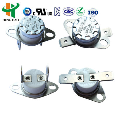 KSD301 Termostato bimetallico con 100000 cicli 250V 16A e intervallo di temperatura 0~250°C