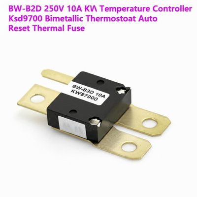 BW-B2D 250V 10A KW9700 Controller di temperatura Ksd9700 Termostato bimetallico Fuse termico di ripristino automatico