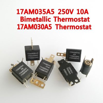 17AM035A5 250V 10A Termostato bimetallico 17AM028A3 17AM029A5 17AM030A5 Termostato
