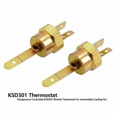 Termostato bimetallico KSD301 con 100000 cicli Normalmente Chiuso o Aperto per ventola di raffreddamento automobilistica