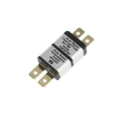 Fusibile termico a ripristino automatico con intervallo di temperatura 50-150℃, 10000 cicli di vita e grande involucro metallico