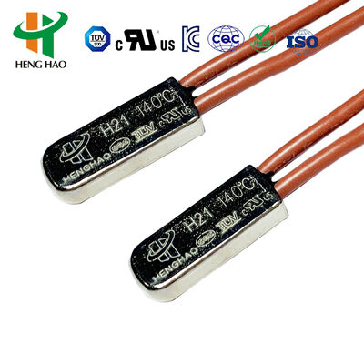 Termostato con controllo della temperatura serie BW tipo normalmente chiuso termostato bimetallico 9700K