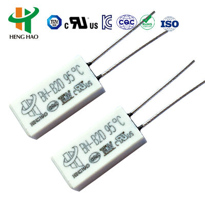 Fusibile di protezione termica per motore con cassa in metallo, apparecchiature elettriche, termostato 9700K