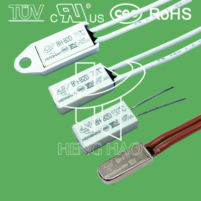 BH-B2D surriscaldano il commutatore della protezione termica hanno valutato la protezione della temperatura di sovraccarico di 250v 5a con l'UL TUV KC CQC